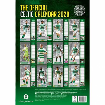 FC Celtic naptár 2020 Team A3