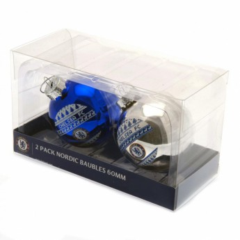 FC Chelsea Karácsonyi díszek 2pk Nordic Baubles