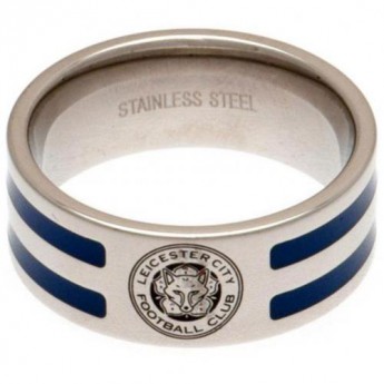 Leicester City gyűrű Colour Stripe Ring Large