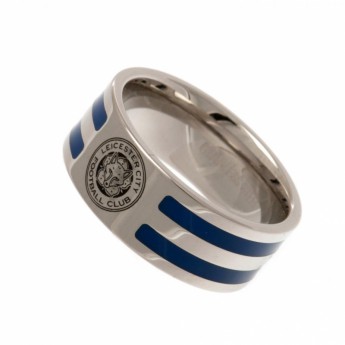 Leicester City gyűrű Colour Stripe Ring Large