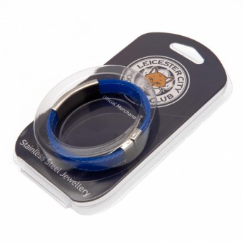 Leicester City szilikon karkötő Stitched Silicone Bracelet BL