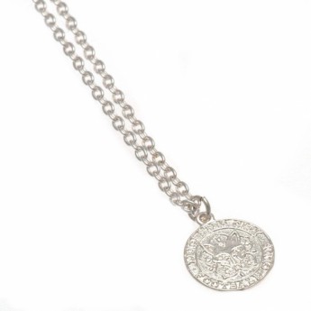 Leicester City nyaklánc medállal Silver Plated Pendant & Chain