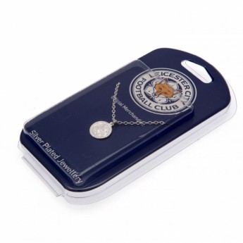 Leicester City nyaklánc medállal Silver Plated Pendant & Chain