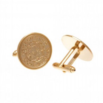 Leicester City mandzsettagomb Gold Plated Cufflinks