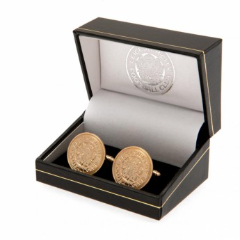 Leicester City mandzsettagomb Gold Plated Cufflinks