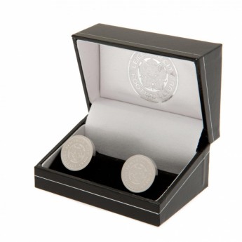 Leicester City mandzsettagomb Stainless Steel Formed Cufflinks