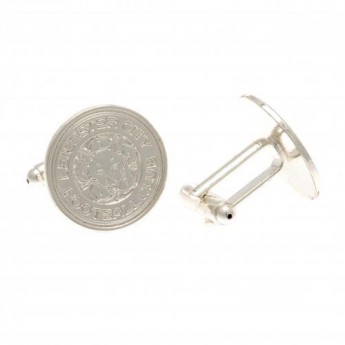 Leicester City mandzsettagomb Silver Plated Formed Cufflinks