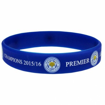 Leicester City szilikon karkötő Wristband Champions