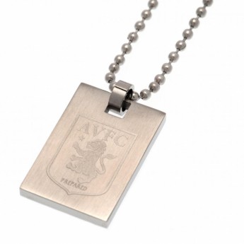 Aston Villa nyaklánc dögcédulával Dog Tag & Chain