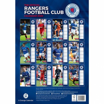 FC Rangers naptár 2020 Team A3