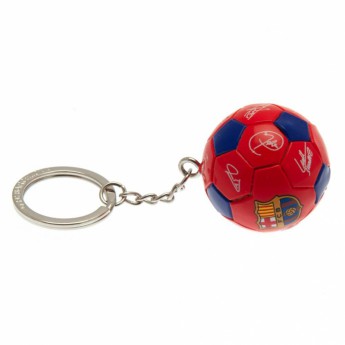 FC Barcelona függő Football Keyring Signature