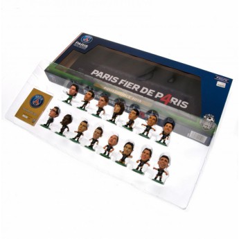 Paris Saint Germain bábu készlet SoccerStarz Quadruple Winners Team Pack limited edition
