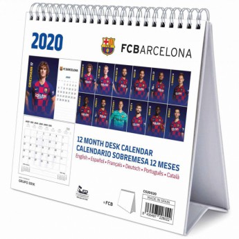 FC Barcelona asztali naptár stolní kalendář 2020