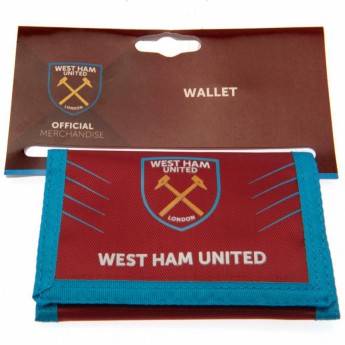 West Ham United pénztárca Nylon Wallet SP