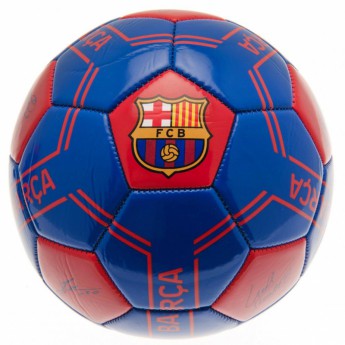 FC Barcelona foci szett water bottle - hand pump - size 5 ball