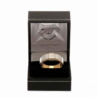 FC Arsenal gyűrű Bi Colour Spinner Ring Large