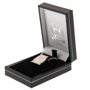 Manchester City nyaklánc medállal Stainless Steel Pendant & Chain EC