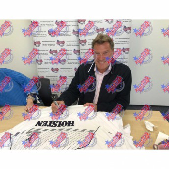 Legendák futball mez Tottenham Hotspur FC Hoddle 1986 Signed Shirt