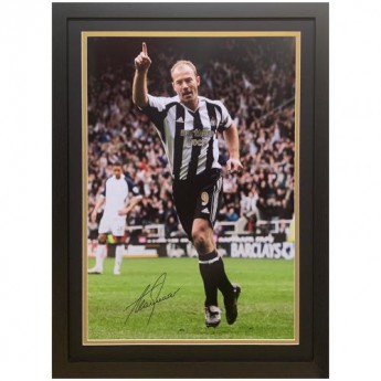 Legendák kép keretben Newcastle United FC Shearer Signed Framed Print