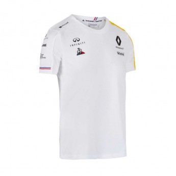 Renault F1 férfi póló white F1 Team 2019