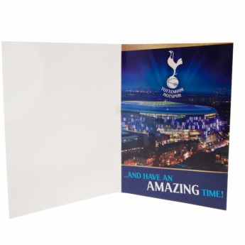 Tottenham gratuláció Musical Birthday Card