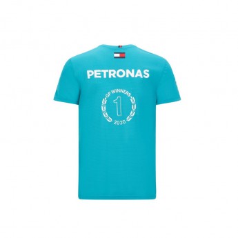 Mercedes AMG Petronas férfi póló race winner green F1 Team 2020