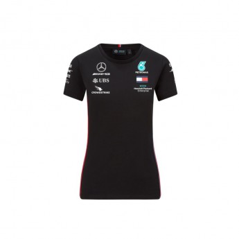 Mercedes AMG Petronas női póló black F1 Team 2020