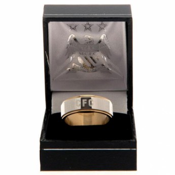Manchester City gyűrű Bi Colour Spinner Ring Small