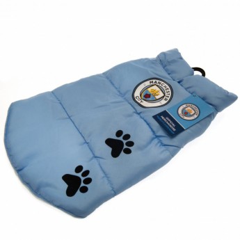 Manchester City kutya kabát Dog Coat Large