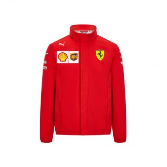 Ferrari férfi kabát softshell red F1 Team 2020