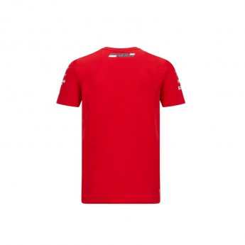Ferrari férfi póló Vettel red F1 Team 2020