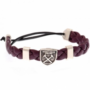West Ham United karkötő PU Slider Bracelet