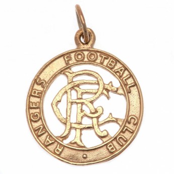 FC Rangers arany medál 9ct Gold Pendant Round Crest