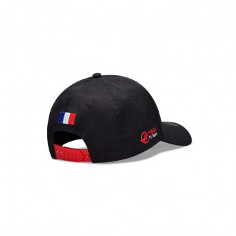 Haas F1 baseball sapka Grosjean black F1 Team 2020