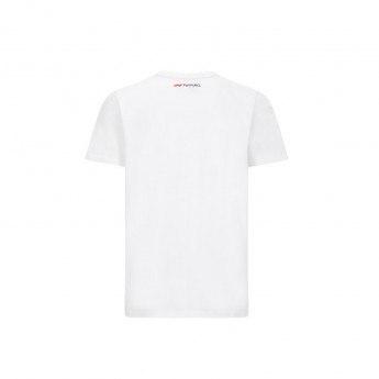 Forma 1 férfi póló logo white 2020