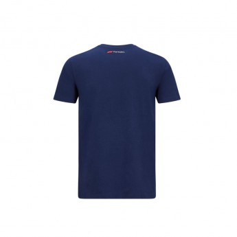 Forma 1 férfi póló logo navy blue 2020
