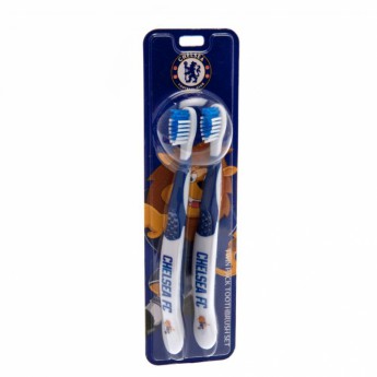 FC Chelsea két gyerek fogkefe Twin Pack Toothbrush Junior