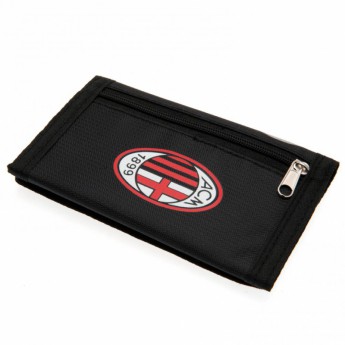 AC Milan pénztárca Nylon Wallet black