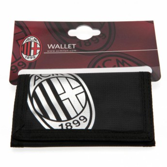 AC Milan pénztárca Nylon Wallet black