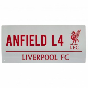 FC Liverpool fali tábla Street Sign RL