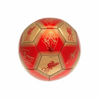 FC Liverpool mini focilabda Skill Ball Signature - size 1