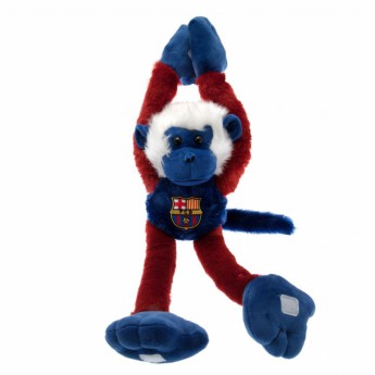 FC Barcelona plüss majom colour logo