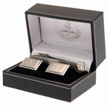 FC Everton nyakkendő tű és mandzsettagomb szett Tie Slide & Cufflink Set