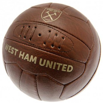 West Ham United futball labda Faux Leather - size 5