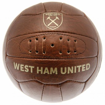 West Ham United futball labda Faux Leather - size 5