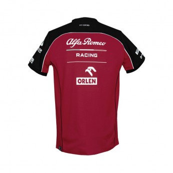 Alfa Romeo Racing férfi póló Red F1 Team 2020
