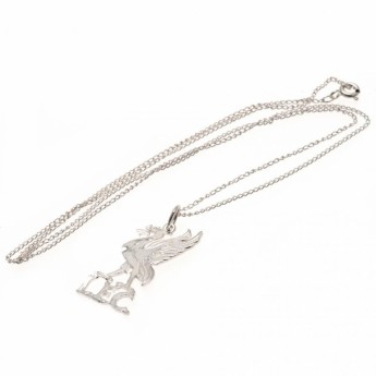 FC Liverpool nyaklánc medállal Sterling Silver Pendant & Chain LB