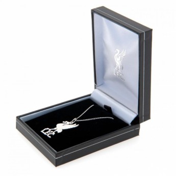 FC Liverpool nyaklánc medállal Sterling Silver Pendant & Chain LB