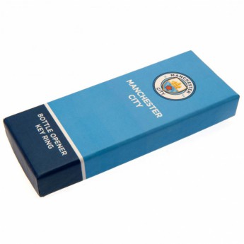 Manchester City kulcstartó üveg nyitóval Executive Bottle
