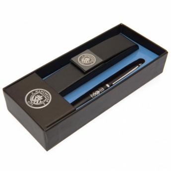 Manchester City toll és tartó Pen & Case Set
